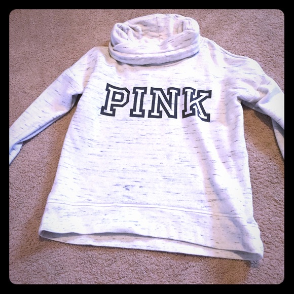 VS Pink Cowlneck Sweatshirt