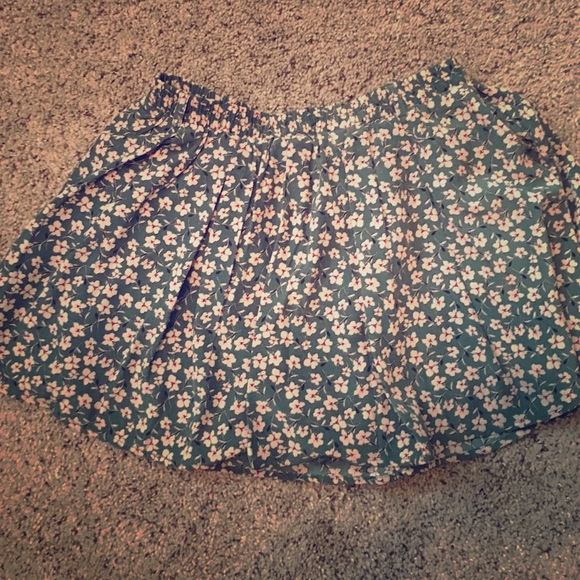FINAL PRICE Jade floral skater skort - Picture 1 of 2