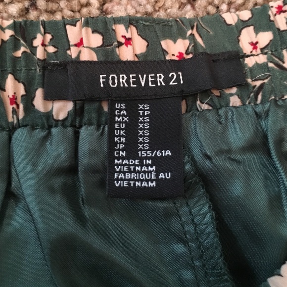 FINAL PRICE Jade floral skater skort - Picture 2 of 2