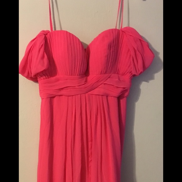 Formal dress worn for a wedding.