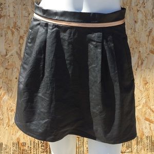 BCBGeneration wax coated skirt