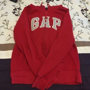 Red hoodie
