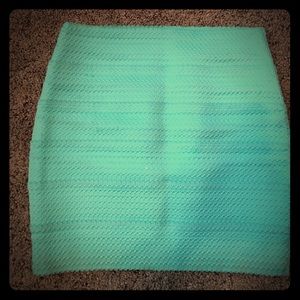 FINAL PRICE Mint mini skirt