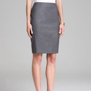 Hugo Boss Vilina Suit Skirt - Gray