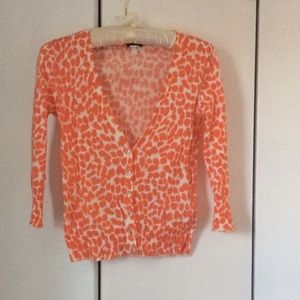 J. Crew lightweight cotton cardigan