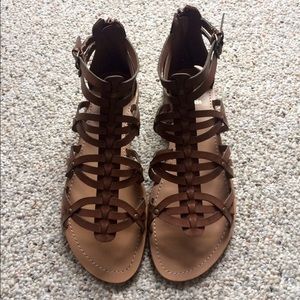 NWOT Guess Gladiator Sandals