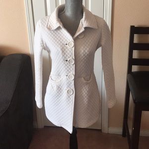 Sugarfly cream/ivory colored jacket