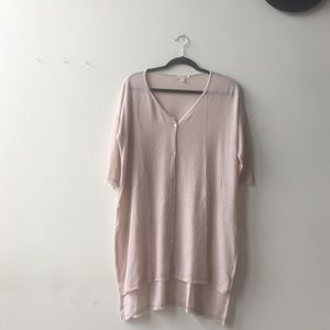 Light pink summer cardigan