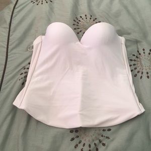 David's Bridal Corset Bustier wedding