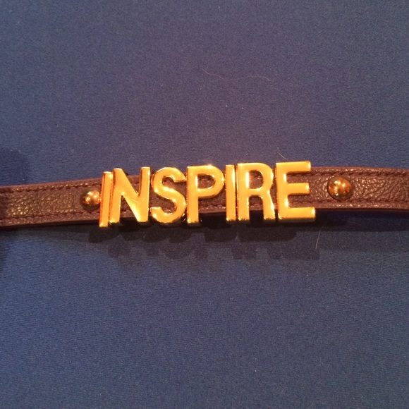 BCBG Inspire word bracelet