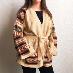 ❌DONATED❌ Vintage Tribal Tie Cardigan | HP