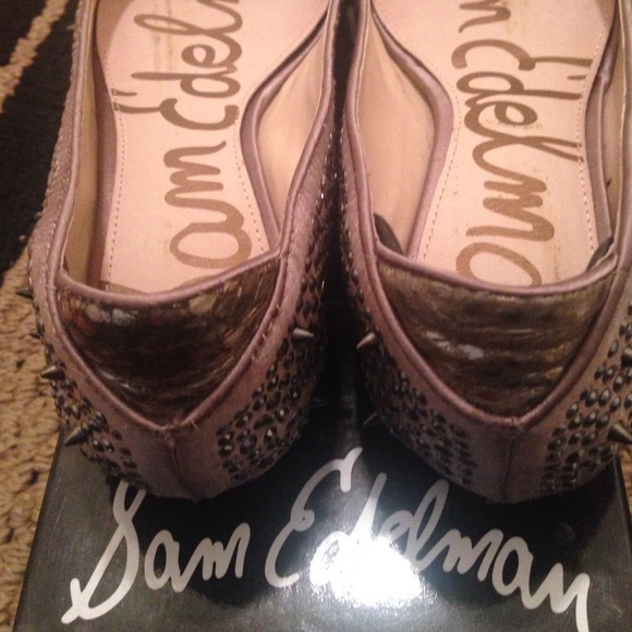 Studded Flats - Picture 2 of 3