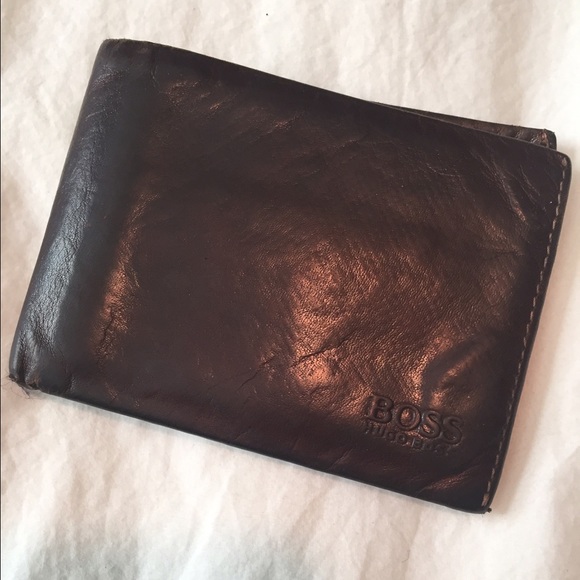 Men's Hugo Boss leather wallet