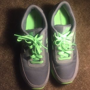 Slightly used NB running shoes. Very comfy.