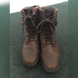 Waterproof Ugg Combat Boots
