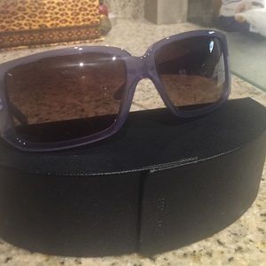 Prada sunglasses light blue