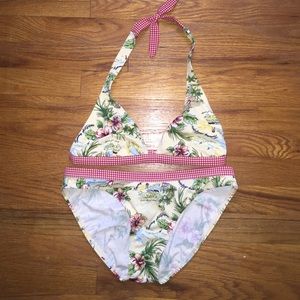 Yellow Floral Bikini