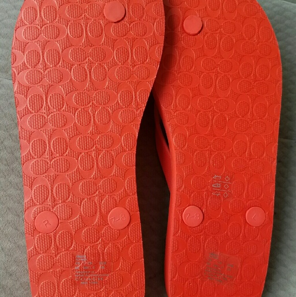 Coach flip flops - Picture 3 of 4