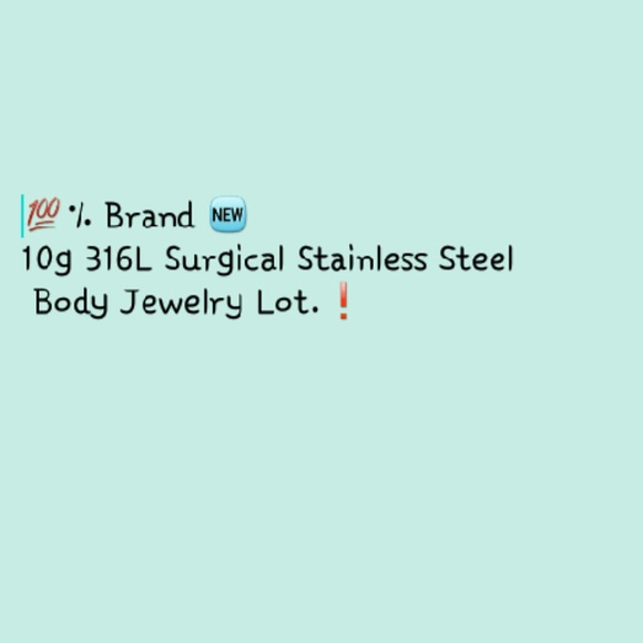 Brand New 10g Tongue Rings!❗❕‼❗❕¡
