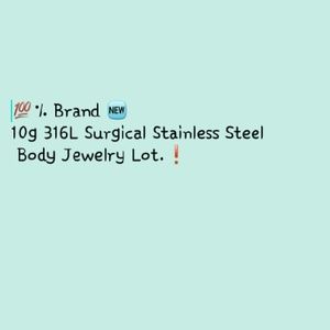 Brand New 10g Tongue Rings!❗❕‼❗❕¡