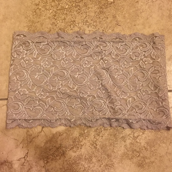 lace tube bralette