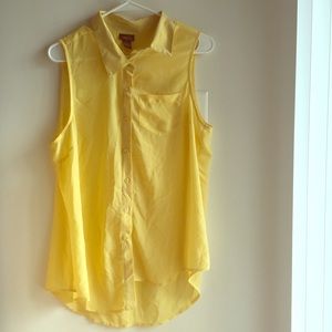 Daffodil Yellow Blouse