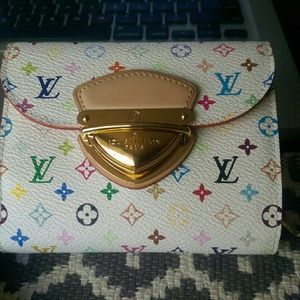 Louis Vuitton Multicolor Joey Wallet