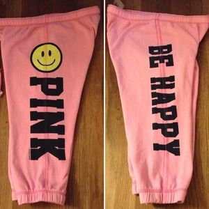 LIKE NEW VS PINK CAPRI SWEATS - 1st EDITION PINK!!