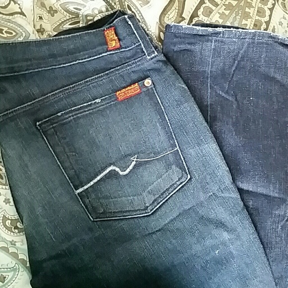 7 for all mankind boot cut jeans