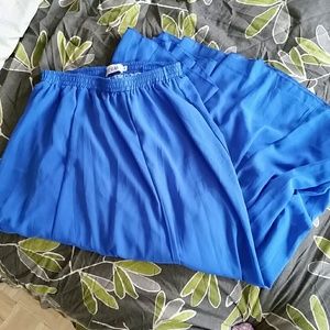 Popbasic cobalt maxi skirt