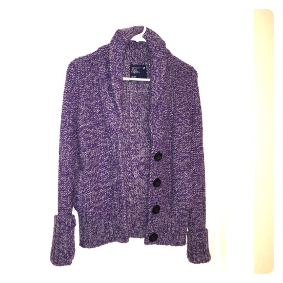 Purple American Eagle Sweater