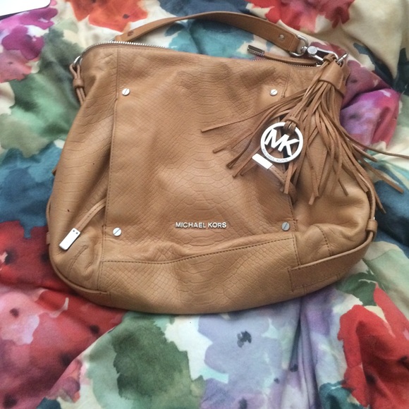 Michael Kors tan purse!