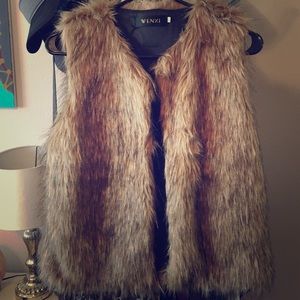 FINAL PRICE Fur vest NWOT