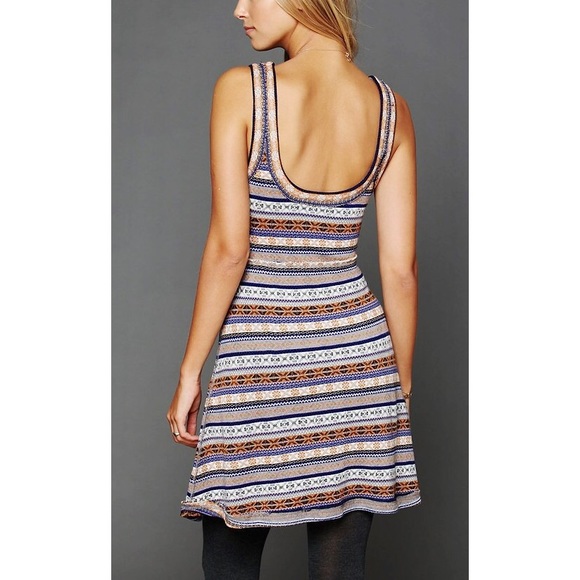 Free People Dresses & Skirts - fяєє ρєσρℓє - Aztec Sweater Dress