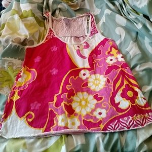 Billabong flowy floral tank XL