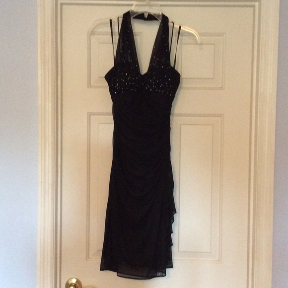 Blondie Nites black gown