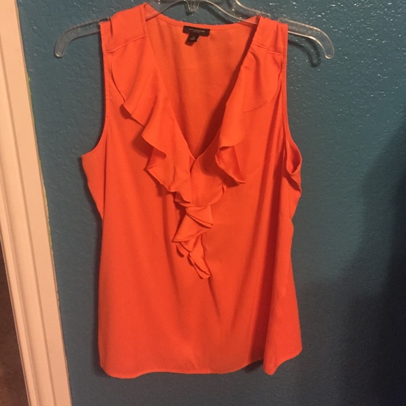 Ann Taylor ruffle blouse
