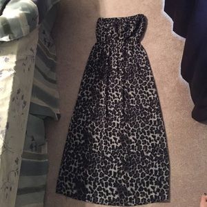 Leopard Print Maxi Dress