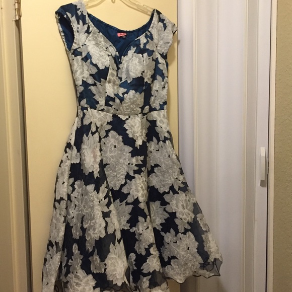 Floral prom dress