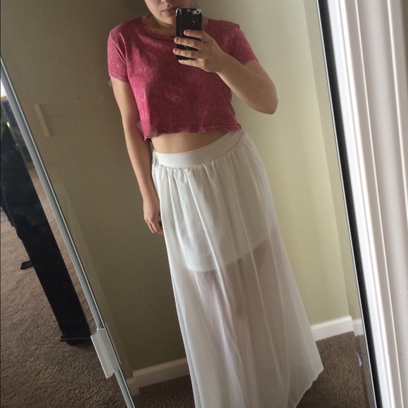 TRULY MADLY DEEPLY crop top