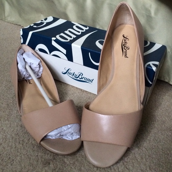 Lucky Brand Shoes - Lucky Brand Open Toe Flats