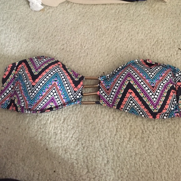 Forever 21 bandeau swim top