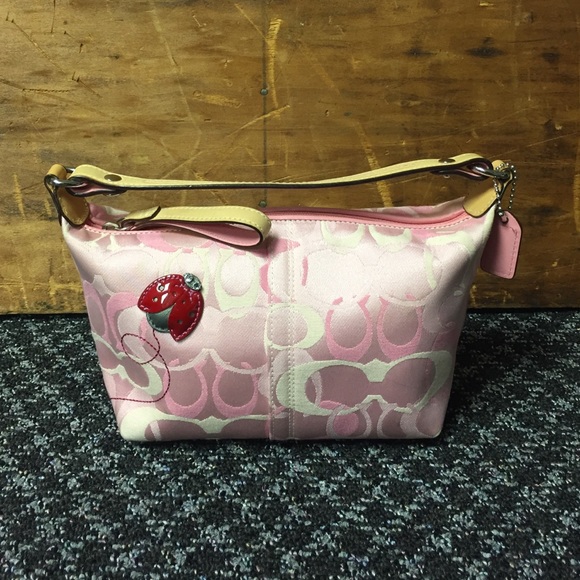 Pink ladybug coach bag