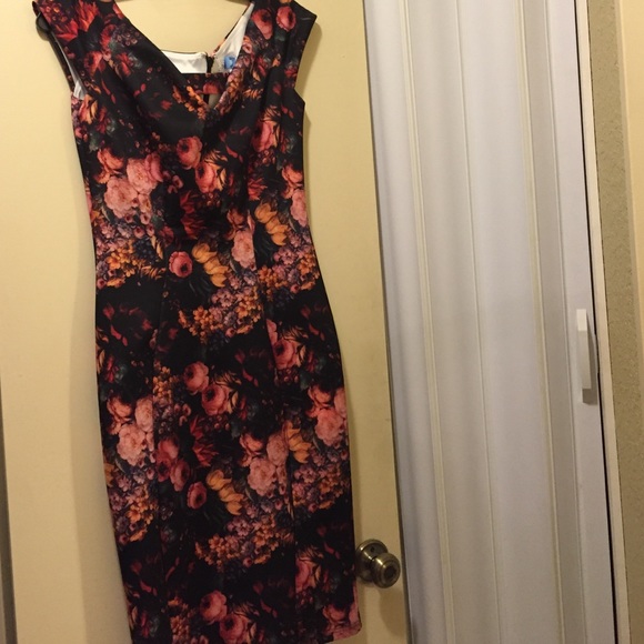 Off the shoulder body con dress