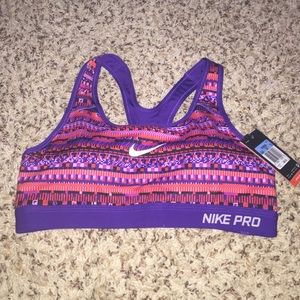 Nike pro sports bra NWT