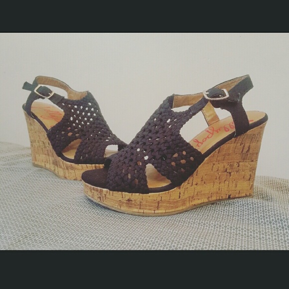 Navy Wedges