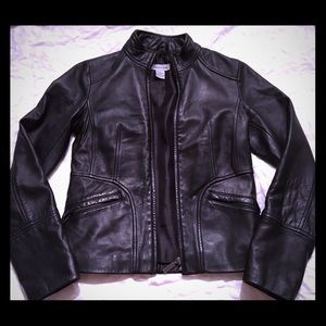 Durable Calvin Klein Leather Jacket