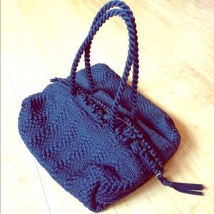 🎉VTG Fabric Woven Purse