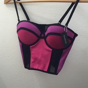 Bebe crop top