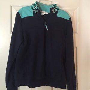 Authentic Vineyard Vines Jeweled Neck Shep Shirt